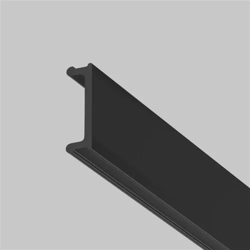 Вставка - заглушка 4м. для профиля ALM-9940-SC (Черный) - фото 3