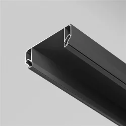 Вставка - заглушка 4м. для профиля ALM-9940-SC (Черный)