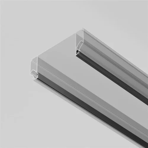 Вставка - заглушка 4м. для профиля ALM-9940-SC (Черный) - фото 6