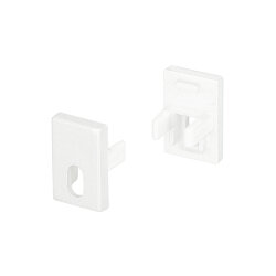 Заглушка SL-MINI-8-Н12 WHITE с отверстием (Arlight, Пластик) 037528