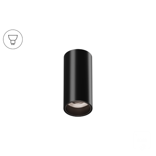 Накладной светильник Trunk (RAL9005/D55 — GU10) - фото 1