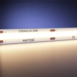 Светодиодная лента Ultra 24В COB 12Вт/м 3000К 5м IP 65 201078 (Белый)