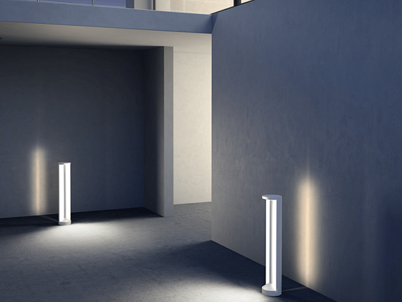 Светильник светодиодный белый, 12Вт, IP65, Теплый (3000К), FL-1491-500-12-WH-WW. Фото 3