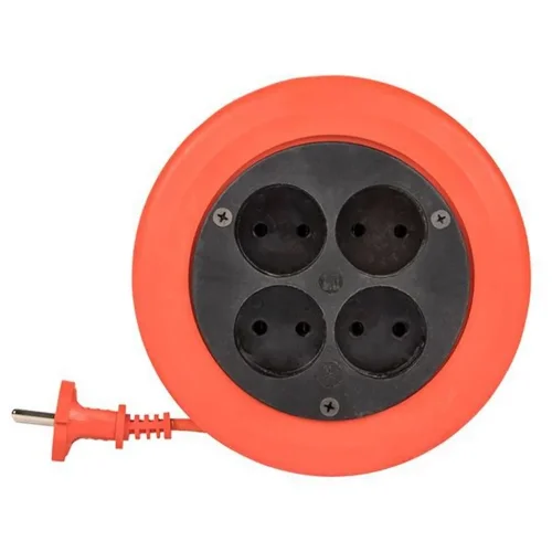 Удлинитель-рулетка 4х10м без заземл. 10А IP20 2.3кВт ПВС 2х0.75 PROxima EKF UBR-6-257-4-10 - фото 2