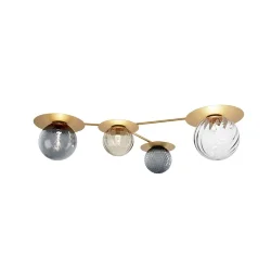 Потолочный светильник Star sky E14х4 (Латунь)