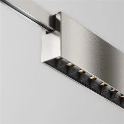 Трековый светильник Points Flarity 3000K 12Вт 40° (Платина)