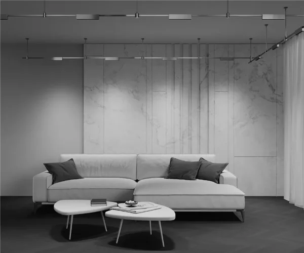 Трековый светильник Points Flarity 3000K 12Вт 40° (Платина) - фото 8