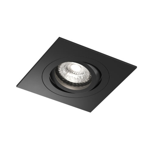 DK2111-BK Встраиваемый влагозащищённый светильник HYDRO, IP44, до 15 Вт LED, GU10, алюминий, чёрный. Фото 6