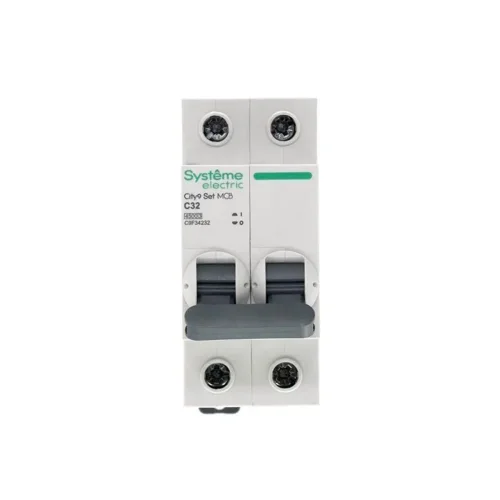 Выключатель автоматический модульный 2п C 32А 4.5кА City9 Set 230В SE C9F34232 - фото 5