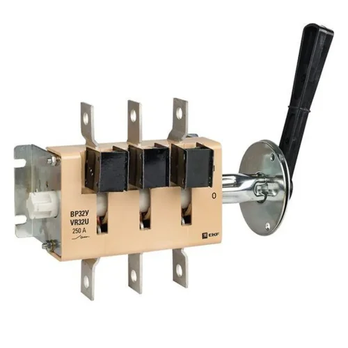 Выключатель-разъединитель ВР32У-35B31250 250А 1 напр. с дугогасит. камерами съемная лев./прав. рукоятка MAXima EKF uvr32-35b31250 - фото