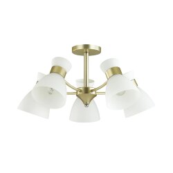 Люстра потолочная «LUMION» 4535/5C, серия: WILMA (крепление на планке) - -
