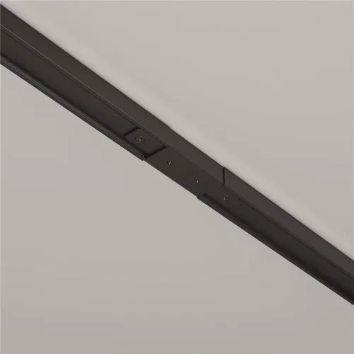 Прямой коннектор питания с вводом питания Unity черный (Черный) - фото 11