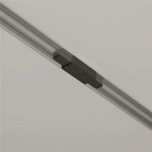 Прямой коннектор питания с вводом питания Unity черный (Черный) - фото 12