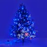 Новогодняя гирлянда нить голубой 5м IP20 - Фото 5