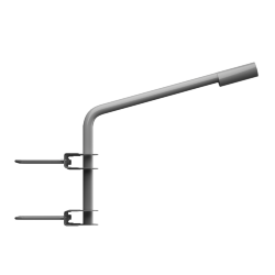 Кронштейн приставной для консольного светильника К1П-0,35-0,5-2-0,12х0,6-С