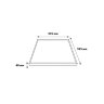 ULP-6060 36W-3950К-EMG IP40 SCHOOL ECO WHITE Светильник светодиодный потолочный универсальный с БАП, Белый свет 3950K, 5250Лм, Корпус белый, В комплекте с и-п. - фото 7