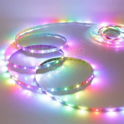 Светодиодная лента LUX class, 5050, 30 led/m, V70, RGB-SPI, WS2811A controlled, 5V, IP33