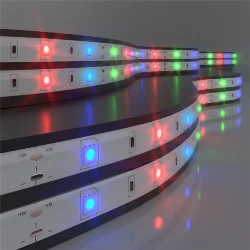 Светодиодная лента Бегущая волна 12 В 7,2 Вт/м 30 Led/м 5050 IP65, RGB, 5 м Лента светодиодная 12V 7,2W 30Led 5050 IP65 бегущая волна, 5м (049847)