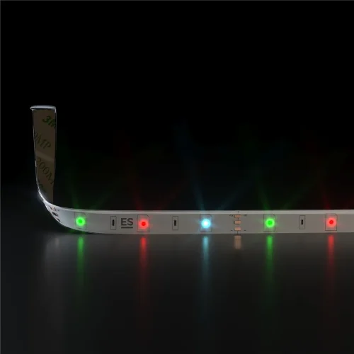 Светодиодная лента Бегущая волна 12 В 7,2 Вт/м 30 Led/м 5050 IP65, RGB, 5 м Лента светодиодная 12V 7,2W 30Led 5050 IP65 бегущая волна, 5м - фото 2