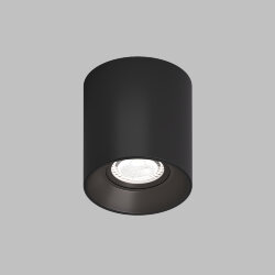 Светильник накладной IP 20, 10 Вт, GU5.3, LED, черный, пластик, Denkirs DK3040-BK