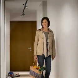 Заглушка однофазного трекового шинопровода | Чёрная | - LEDVANCE ECO TRACKRAIL1PH END CAP BK