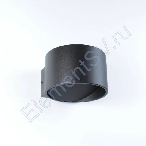 Светильник настенный светодиодный JH-BD-B04 DHL27 (220V, 7W, черный корпус, warm white) - фото 3.