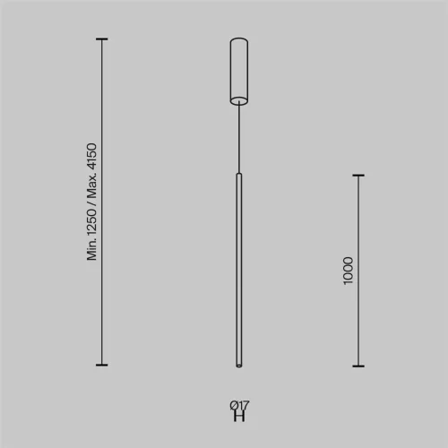 Подвесной светильник Halo 2600-3500К 15Вт (Латунь) - фото 10