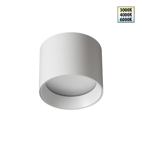 Светильник накладной светодиодный с переключателем цветовой темперетуры «Novotech» 359592, серия: ORBIS. Фото 1.