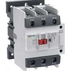 Контактор КМ-103 95А кат. 220В AC 1НО+1НЗ AC-3 DEKraft 22148DEK