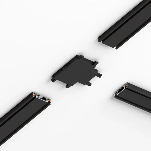 Коннектор для четырёхстороннего соединителя накладного шинопровода Flat Magnetic 85004/00 - фото 6