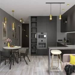 Светильник 4006 GU10 настенно-потолочный золото IEK LT-USB0-4006-GU10-1-K22