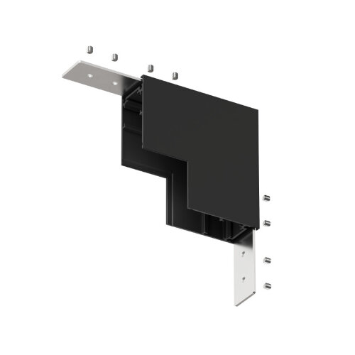 Соединитель для шинопровода Denkirs SMART 48V BASE | СМАРТ 48V БЕЙС TR8518-BK. Фото 2