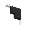 Соединитель для шинопровода Denkirs SMART 48V BASE | СМАРТ 48V БЕЙС TR8518-BK. Фото 2