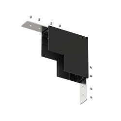 Соединитель для шинопровода Denkirs SMART 48V BASE | СМАРТ 48V БЕЙС , Denkirs TR8518-BK