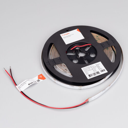 Светодиодная лента COB-X480-8mm 24V Blue (8 W/m, IP20, 5m) (Arlight) - фото 3