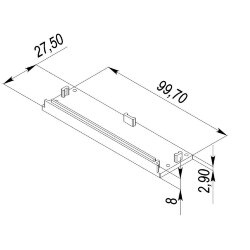 Заглушка для LC-LP-27100