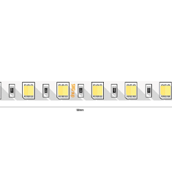 Светодиодная лента 5050, 60 LED/м, 14,4 Вт/м, 24В , IP20, Цвет: Теплый белый + холодный белый, SWG560-24-14.4-WWW-M 009709