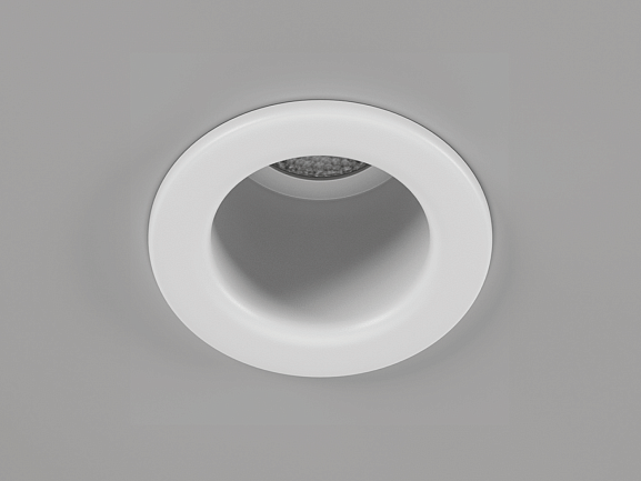 'Светильник светодиодный потолочный встраиваемый, серия HIDDEN, Белый, 3Вт, IP20, Нейтральный белый (4000К) , DL-A004-3-WH-NW. Фото 2