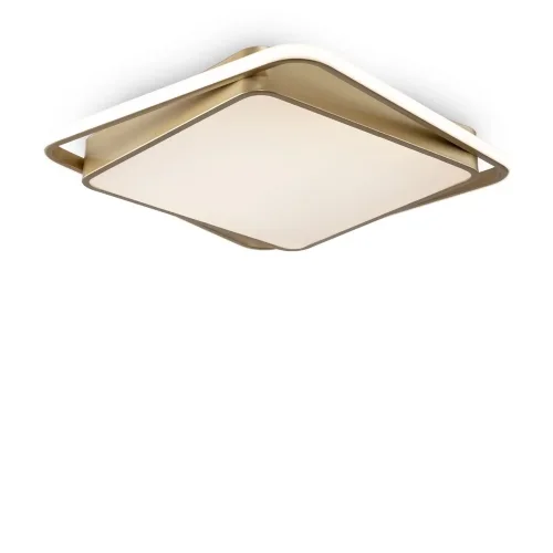 Потолочный светильник FR10026CL-L93G Яку / Yaku 88 Вт LED с пультом ДУ (Золото) FR10026CL-L93G - фото