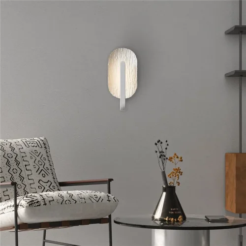 Настенный светильник (бра) FR6208WL-L6W Уна / Una 10 Вт LED (Белый) FR6208WL-L6W - фото 7