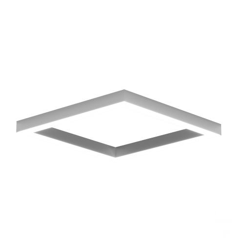 Светильник Рамка S50 (RAL9003/617x617mm/LT70 — 4K/52W) - фото 1