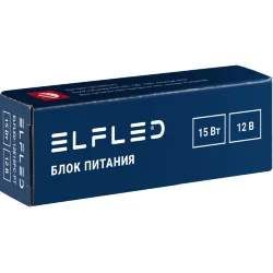 Блок питания ELFLED, 12В, 15Вт, пластик, IP67