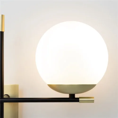 Настенный светильник (бра) Nostalgia E14х2 40Вт (Черный и Золото) - фото 5