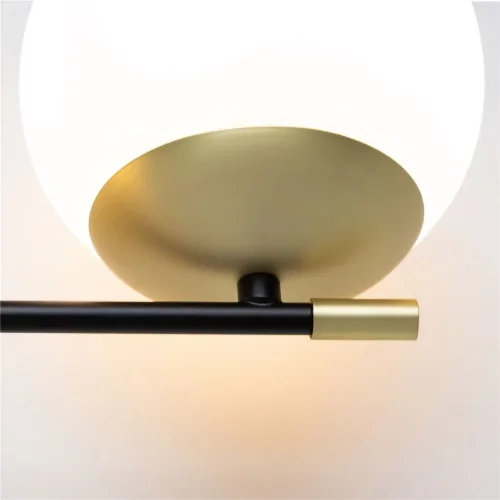 Настенный светильник (бра) Nostalgia E14х2 40Вт (Черный и Золото) - фото 6