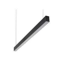 Линейный светильник 42W 1500mm 4000K, черный, Denkirs DK9154-BK