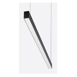 Линейный светильник 42W 1500mm 4000K, черный, Denkirs DK9154-BK