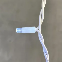 Гирлянда Бахрома 3,1 x 0,5 м Белая 220В, 120 LED, Провод Белый Каучук, IP65