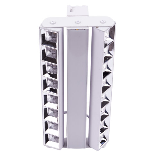 ULB-Q289 60W-4000K WHITE Светильник-прожектор светодиодный трековый, Линейный, Поворотный, 6000 Лм, Белый свет 4000K, Корпус белый - фото 1