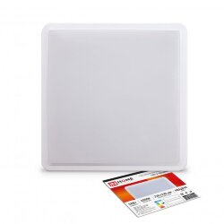 Светильник светодиодный СПБ-2-КВАДРАТ 20Вт 230В 4000К 1400Лм 230мм белый IN HOME