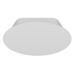 Потолочная чаша 6063 – D300 (RAL9003/6 отверстий)